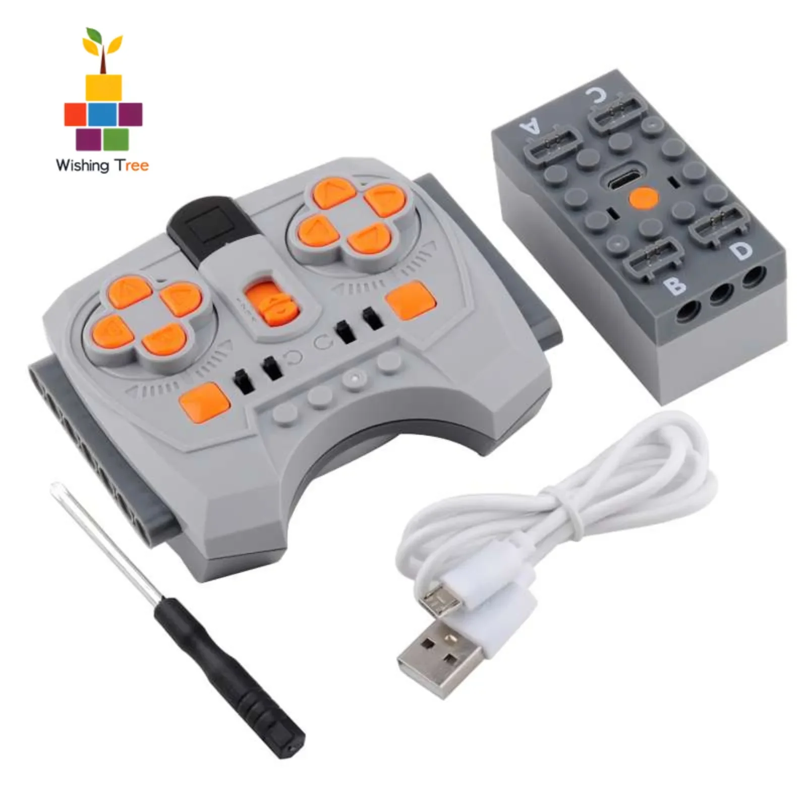 وحدة تحكم عن بعد قابلة للبرمجة 2.4G 8 سرعات مع بطارية ليثيوم لوظائف الطاقة MOC