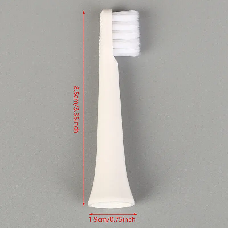 For XIAOMI MIJIA T100/MES603 Replacement Brush Heads Electric Toothbrush Vacuum DuPont Bristle with Anti-dust Cap Nozzles