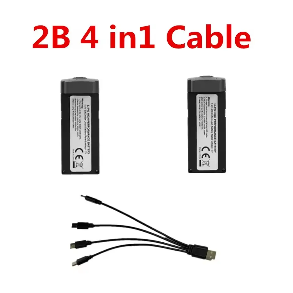 L600-2 PRO MAX ドローンバッテリーアクセサリー 7.4v 4500mAh / プロペラブレード / L600-2 PRO ドローン用スペアパーツ