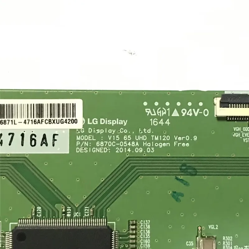 6870C-0548A Сменная плата T-Con, пластина дисплея для ТВ-оборудования