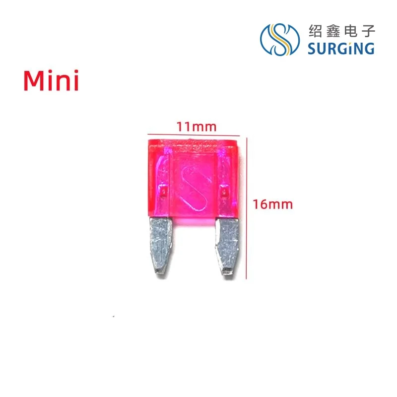 

100 Pcs/Lot Fuses Mini Car Fuse 2A 3A 4A 5A 7.5A 10A 15A 20A 25A 30A 35A 40A Amp Clip Fuse Set for Car Truck Mini Small Medium