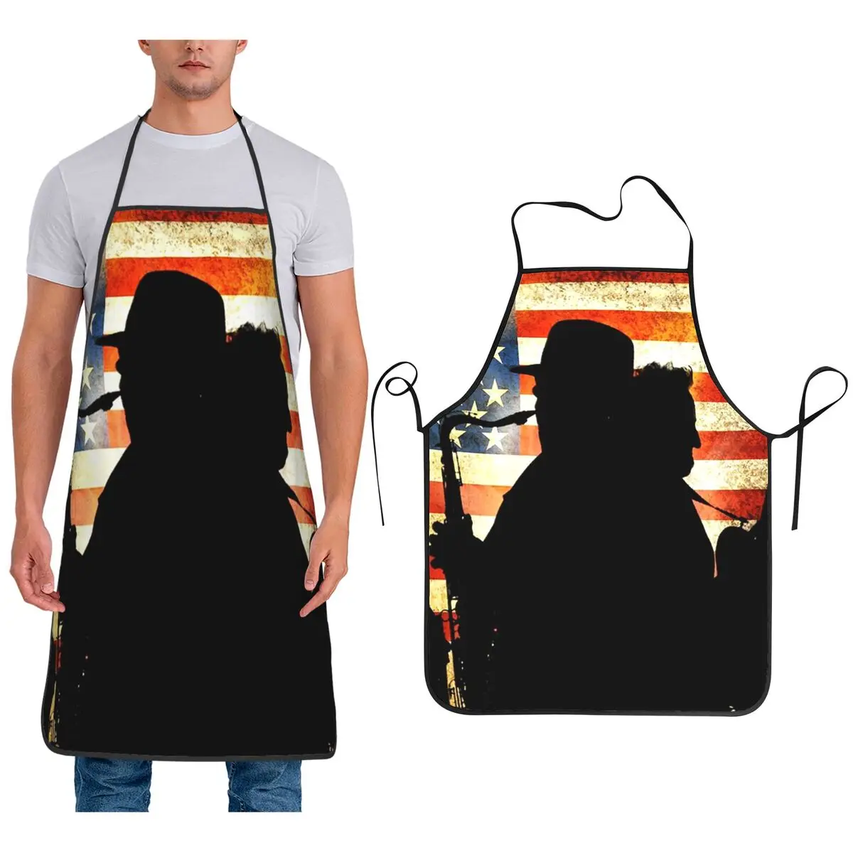 Melhor estilo primavera avental chef cozinhar cozimento tablier babador à prova dwaterproof água limpeza da cozinha pinafore para mulheres homens jardinagem