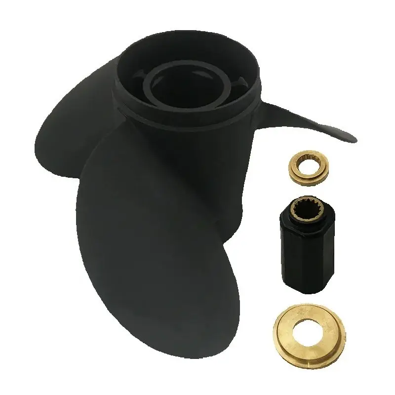 

BoatMan® 14 1/2x19 Aluminum Propeller for Mercury Outboard Motor 90HP 115HP 175HP 225HP 48-832830A45 15 Splines Boat Parts