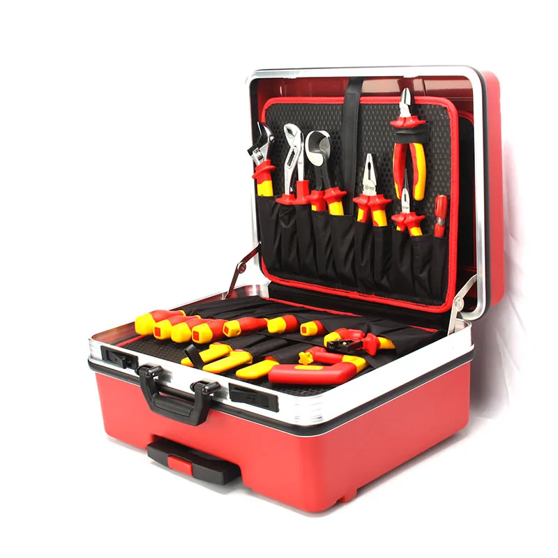 

Multi Functional VDE-approved 40Pcs Industrial Insulated Tools Set for Electrician