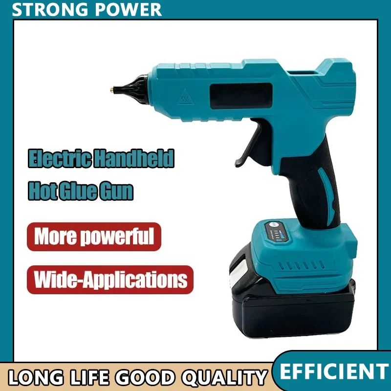 

Электрический пистолет для термоплавкого клея Makita, 18 В, литий-ионный аккумулятор, DIY пистолет для термоплавкого клея для украшения упаковки