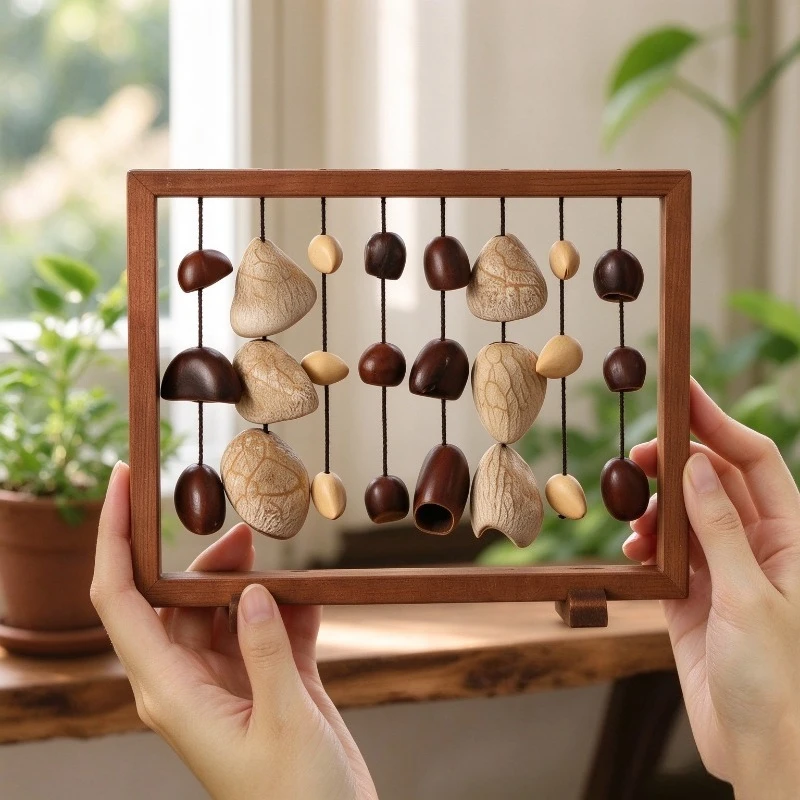 Nut Shell Wind Chimes Meditation Sound Healing Mindfulness Yoga Bells Spiritual Relaxation Musical Instruments Home Decor Gift