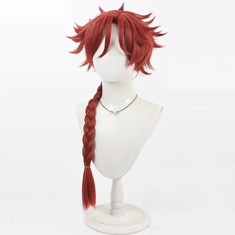 Anime Link Click Vein Cosplay Wig Halloween Party Prop Synthetic Hair Heat Resistant Fiber + Wig Cap
