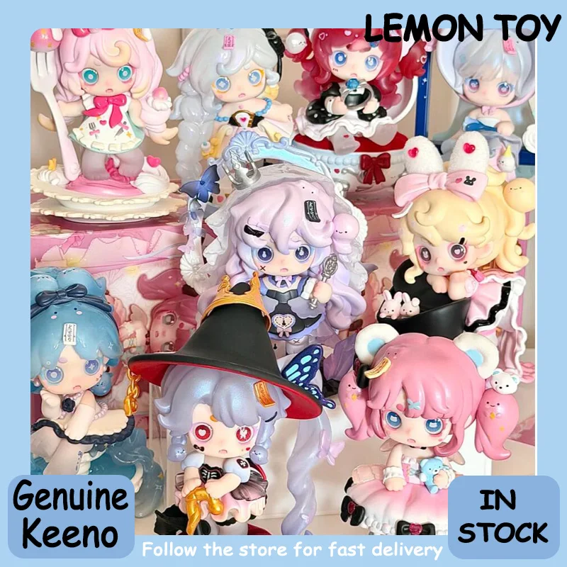 

Подлинная серия Keeno V4 Miracle Feast, слепая коробка, милая коллекция, украшение для рабочего стола, модный тренд, подарок-сюрприз для девочки