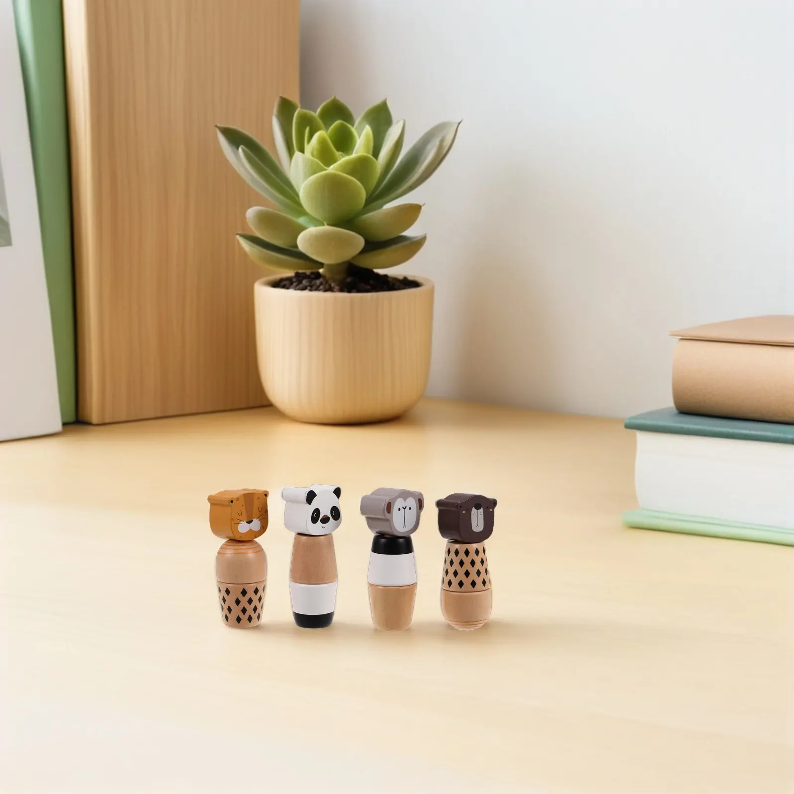 4pcs Kids Montessori Toys: Animal Screw Matching For Toddlers Fine Motor Skills Sensory Learning Puzzle Early