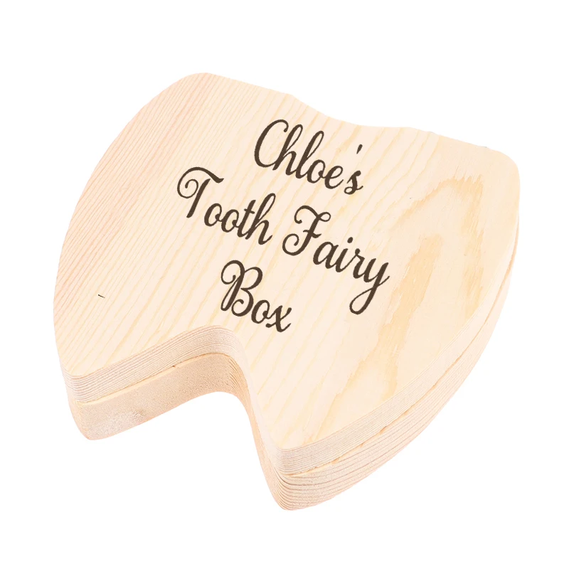 Personalised Tooth Fairy Box Tooth Box Lost Tooth Tooth Holder Keepsake Box Spanish Wooden Box First Tooth Box Teeth