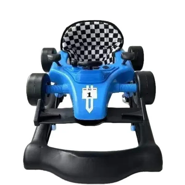 Baby walker, boys and girls anti-0 legs multi-functional learning to walk, sitting and pushing dual-purpose anti-rollover