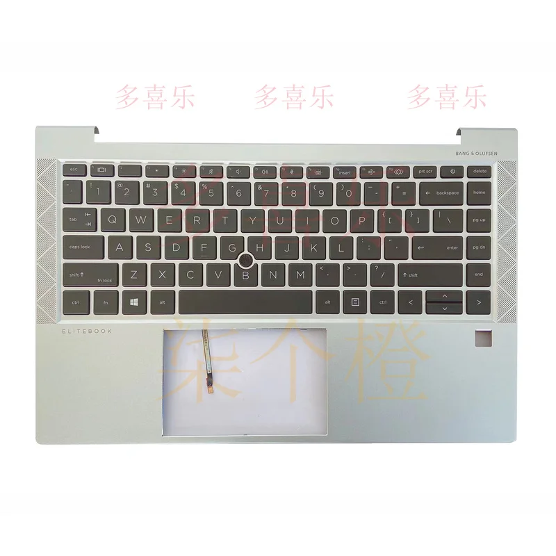 

ZMZM New For HP Elitebook 845 G8 Palmrest Keyboard Bezel Cover Backlit M52490-001