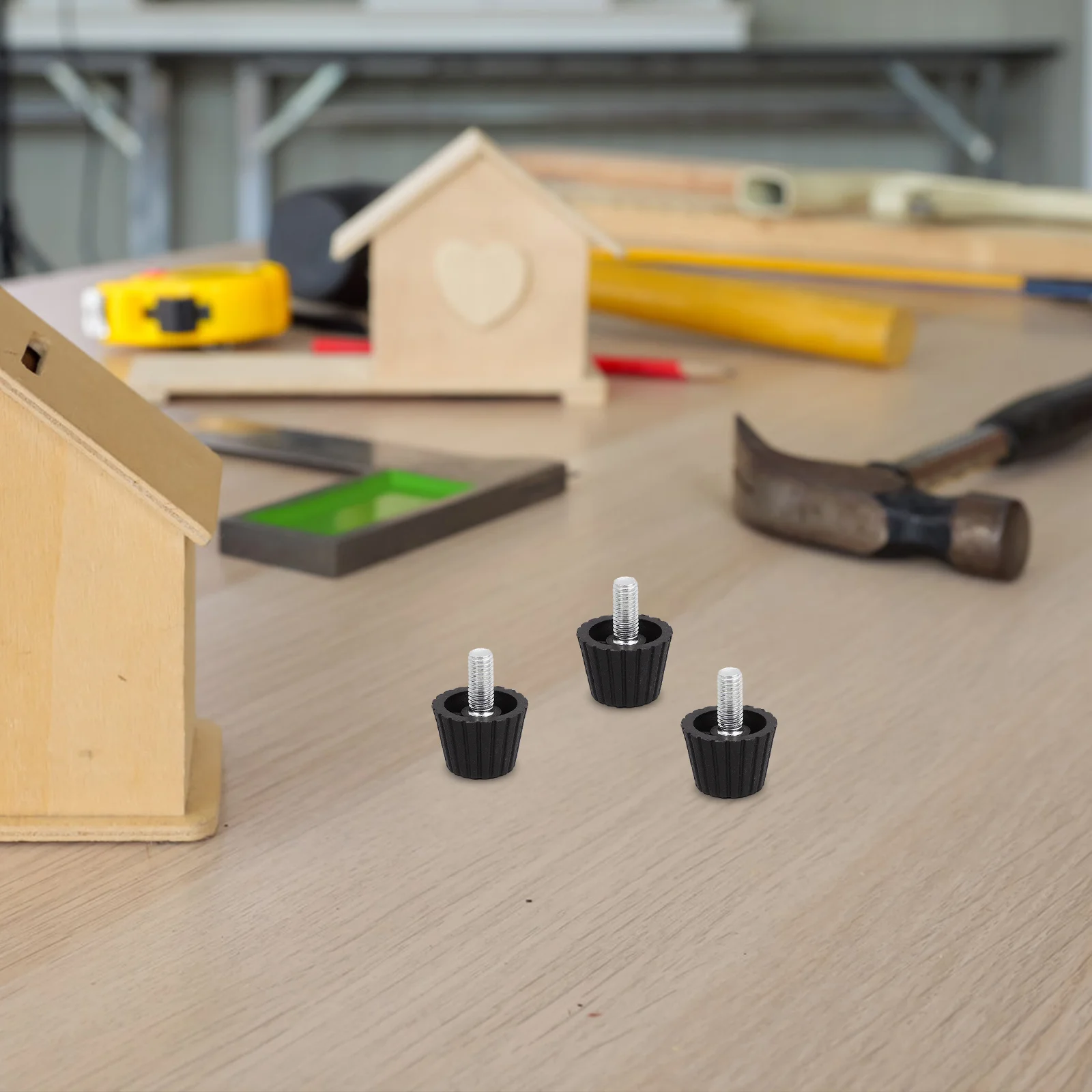 

20Pcs Furniture Leveling Feet Adjustable Height Non Slip Grippers for Tables Chairs Sofas Easy Replacement Pads