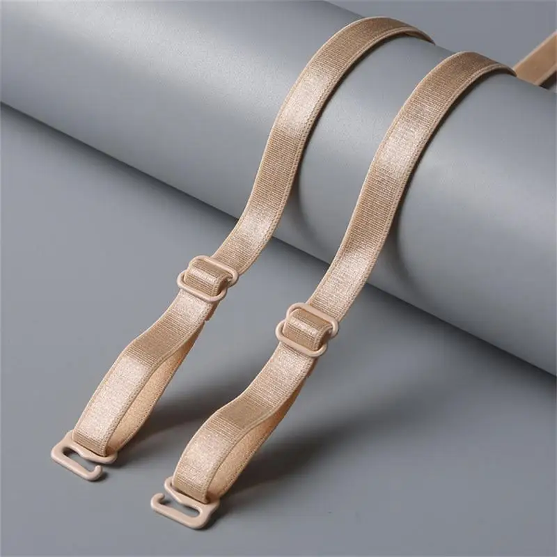 1/3/5PAIRS Adjustable Non-slip Shoulder Strap Firmly Fit Universal Alloy Hook Underwear Accessories Secure Fit Solid Bra Strap