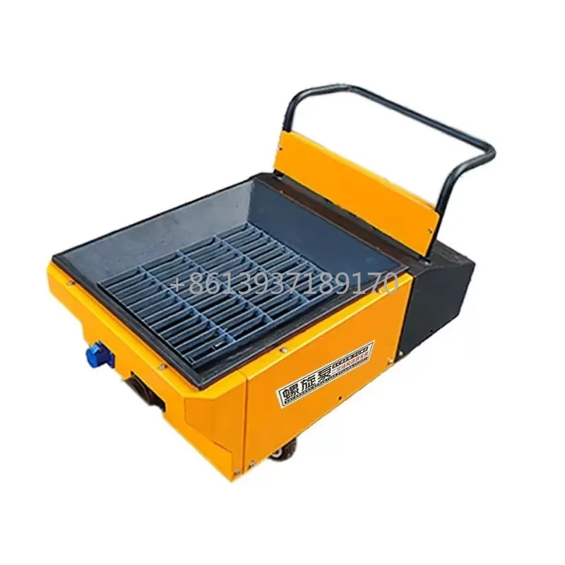 

New Type of Concrete Fine Pouring Secondary Machine Warm Conveying Pump Spiral Feeding Small Backfill Stone Ground