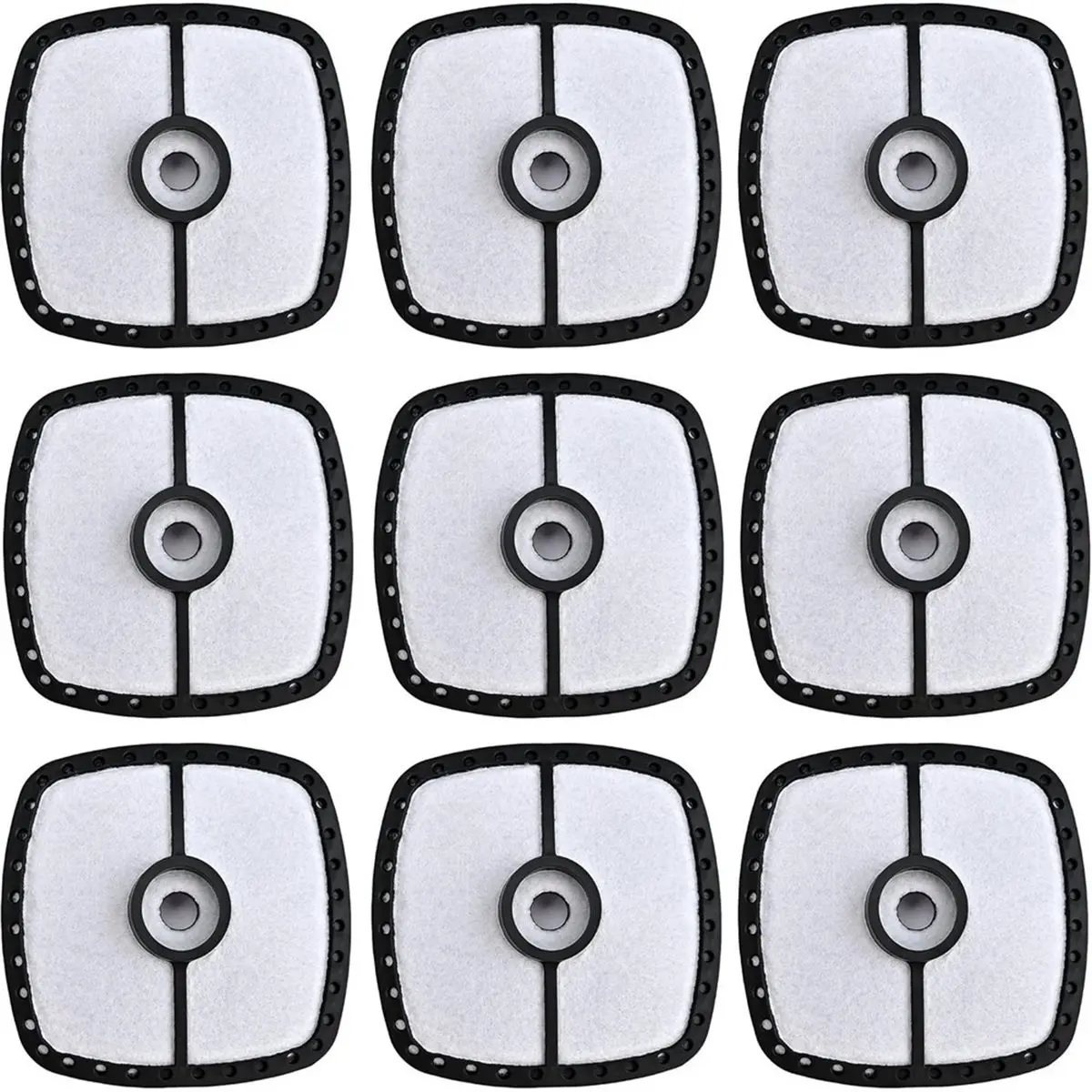 9Pack SRM225 Air Filter Cleaner for SRM230 SRM210 ES250 Hedge Trimmer Leaf Blower Edger Weedeater Engine A226001410