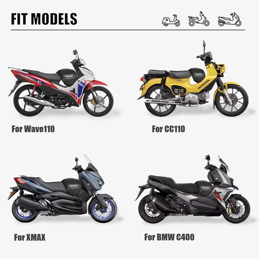 مقاوم للماء دراجة نارية دواسة نفق حقيبة خزان حقيبة لياماها XMAX 125 250 300 400 NMAX 125 155 160 TMAX 500 560 إيفا حقيبة هارد شل