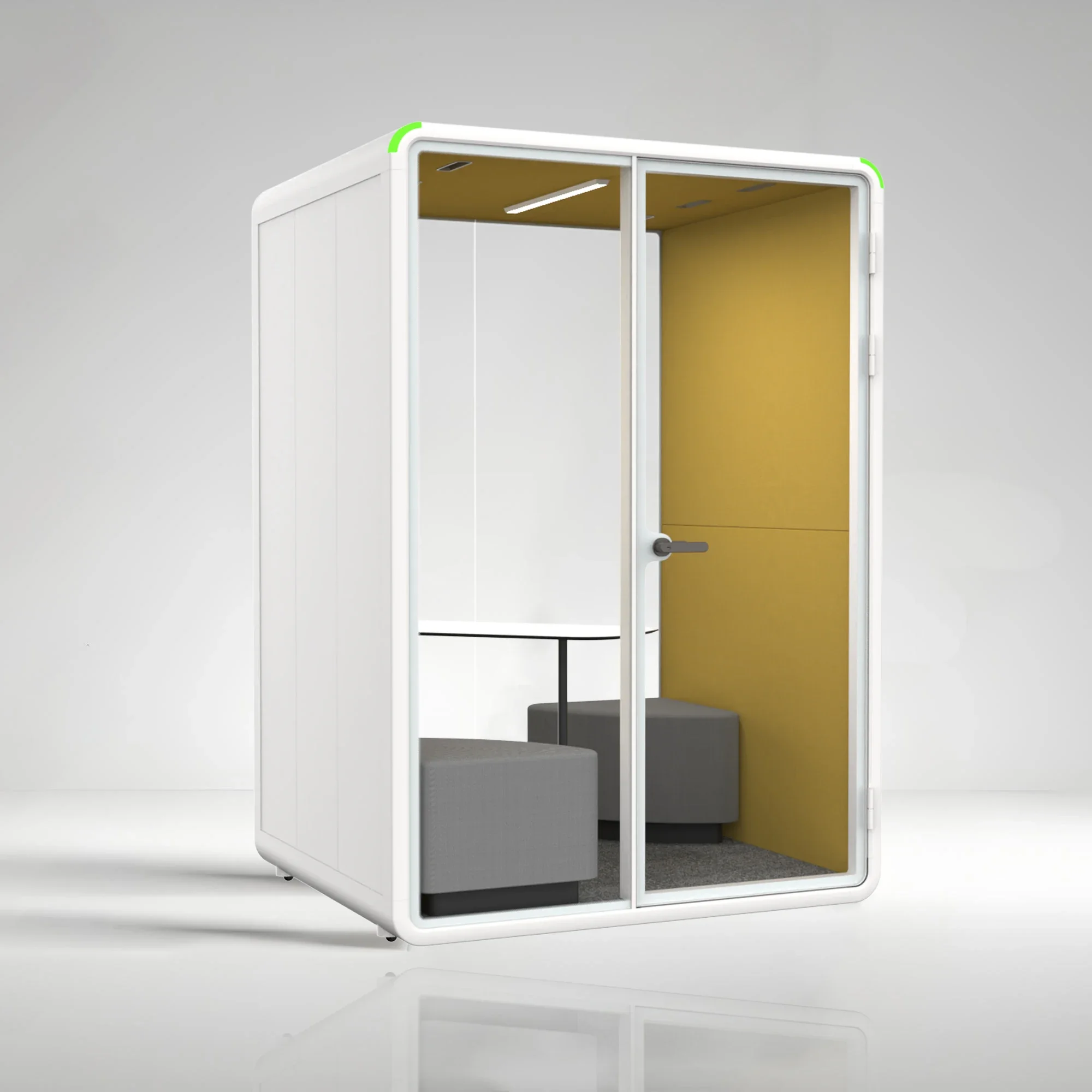 Movable Office Pod Acoustic Soundproof Meeting Booth Modern Design Open Office Building Work Pods School Learning Cabins