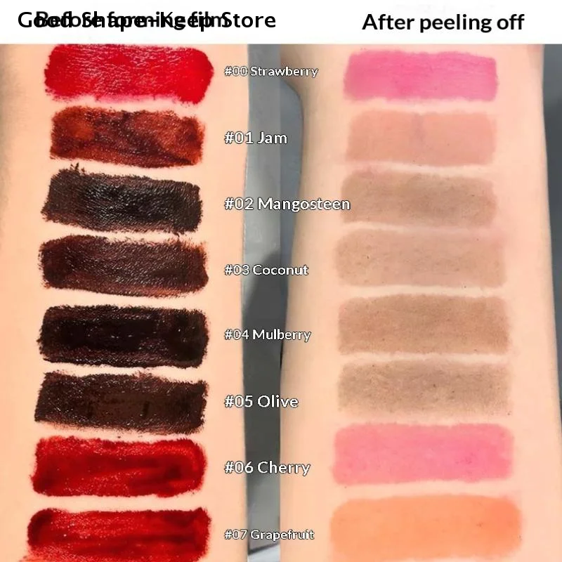 Cappuvini Mocha Brown Lip Stain Tint Waterproof Matte Long Lasting Peel off Lip Makeup Rose Dye Lipstick Cosmetic