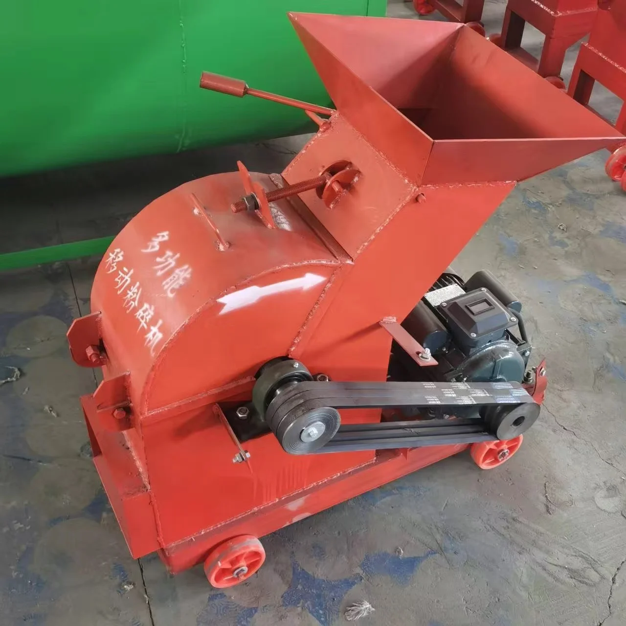 LYN small sand making machine hammer type construction waste brick tile concrete block stone crusher