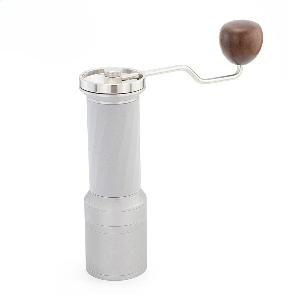 

Evenly Stainless Steel Conical Burr Manual Espresso Grinder Coffee Portable Hand Coffee Grinder for Home Office