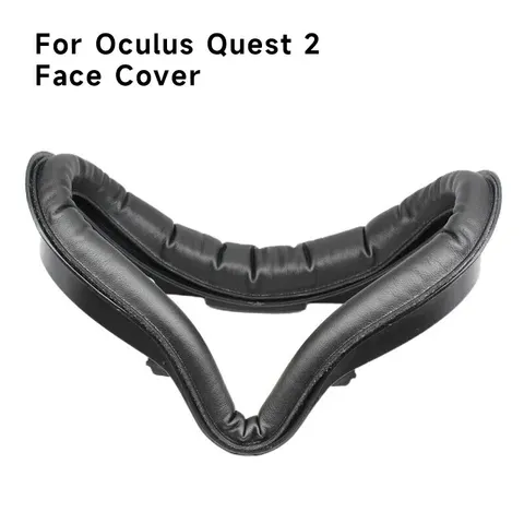 For Oculus Quest 2 Face Cover PU Cushion Facial Interface Face Cover…