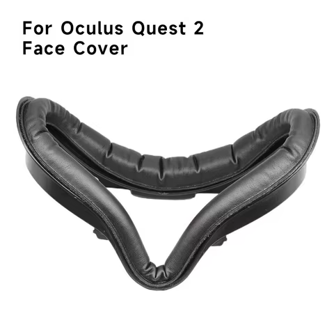 Per Oculus Quest 2 Copertura per il viso Cuscino in PU Interfaccia facciale Custodia per la copertura del viso Kit staffa Cuscinetto per gli occhi per Oculus Quest 2 Accessori