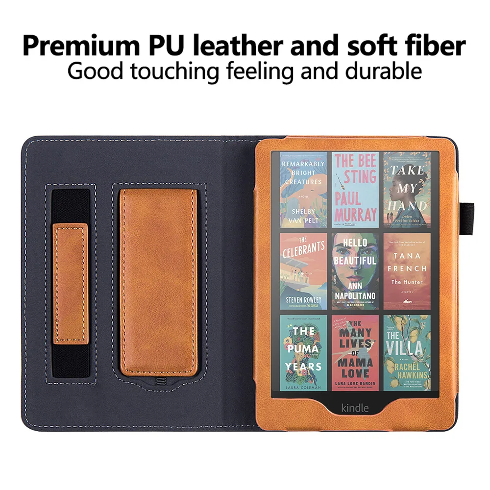 Suitable Funda Case for Kindle Colorsoft  E-book with Sleep Mode,Hand Support,Stand,Shockproof and Anti Drop Protective Cover