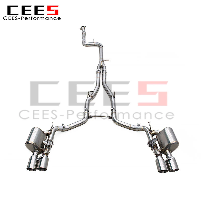 

CEES Catback Exhaust Pipes for Maserati Ghibli 2.0T 2020-2025 Stainless Steel Valvetronic Muffler Exhaust System