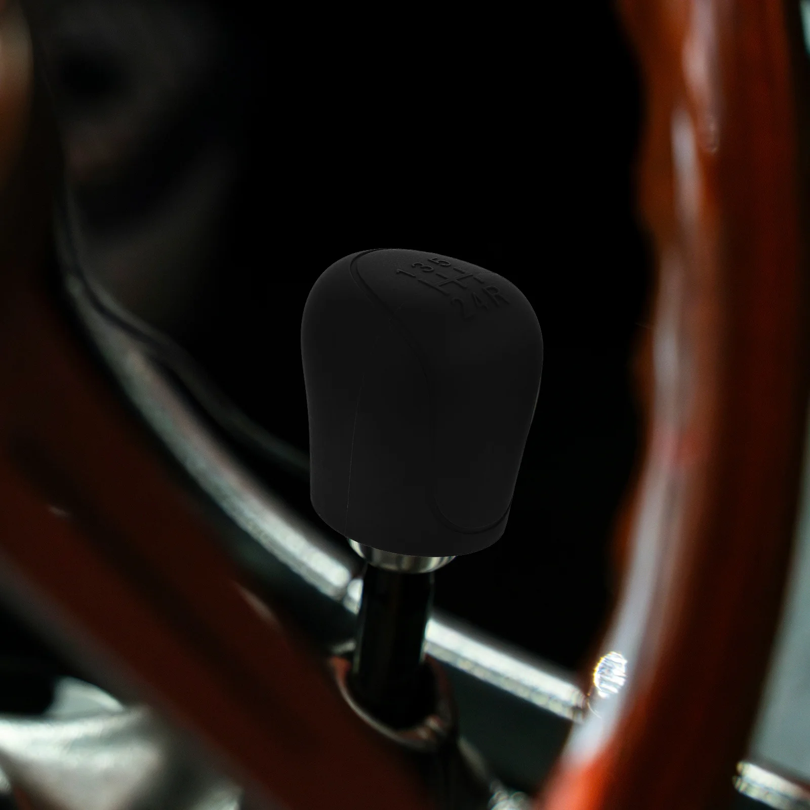 

Universal Car Gear Shift Knob Cover Soft Wear-Resistant Non-Slip Shift Cover for Auto Interior Protection