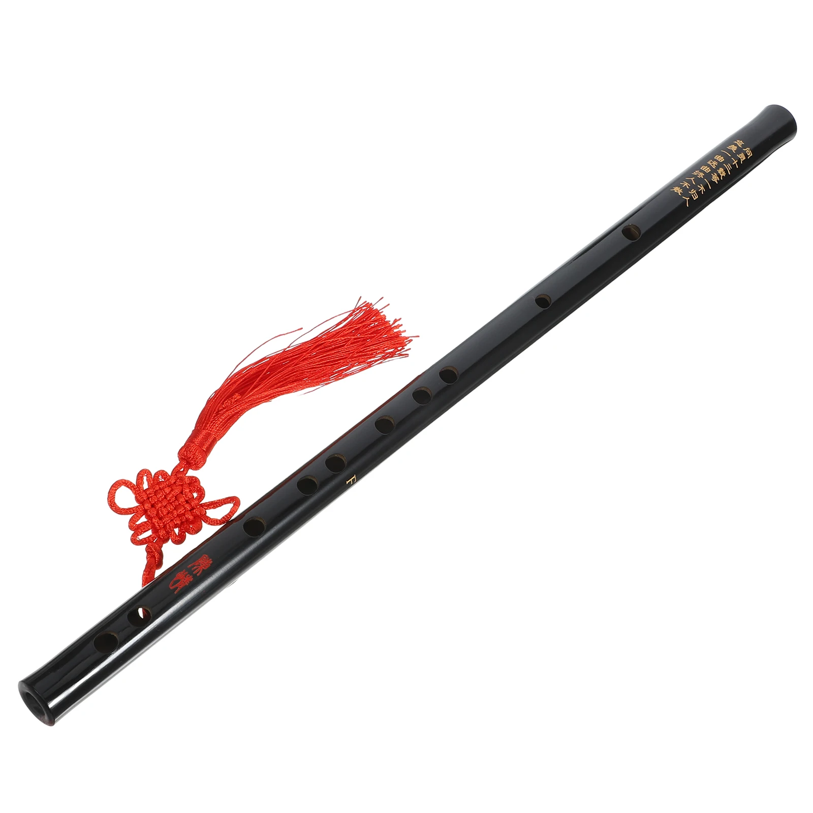 

Traditional Handmade Beginner's Flute Chinese Classical Musical Instruments Dizi Child Black