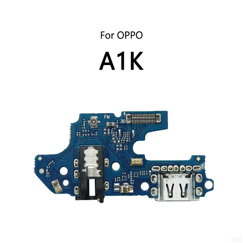 USB Charge Dock Port Socket Jack Plug Connector Flex Cable For OPPO A1K A3 A5 2020 A5S A7 A7X A8 Charging Board Module