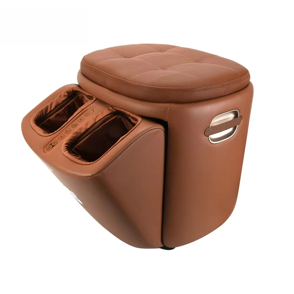 

Electric Air Compression Foot Massager Stool Leg Relaxation for Calf and Sole