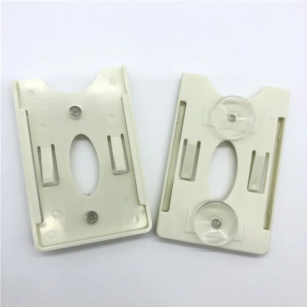 Picture 4: 2Pcs Windshield Card Holder Suction Cup Mount Rfid Shielded Parking Badge Organizer Car Document Management Vehicle Accessory