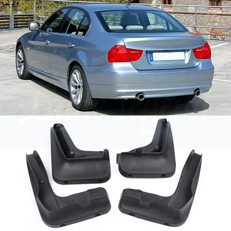 Front Rear Mud Flaps For BMW 3 Series E90 E91 Sedan Saloon Touring 2008 - 2012 Mudguards Mud Flap Splash Guards 2009 2010 2011