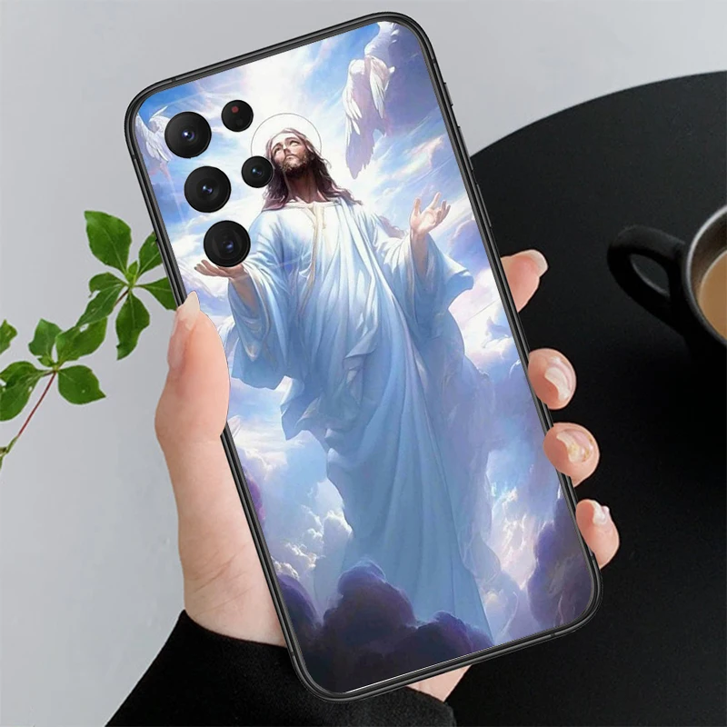 Jesus Christ Phone Case For Samsung Galaxy A52S A21S A33 A23 A35 A55 A14 A32 A52 A53 A54 A51 A71 A15