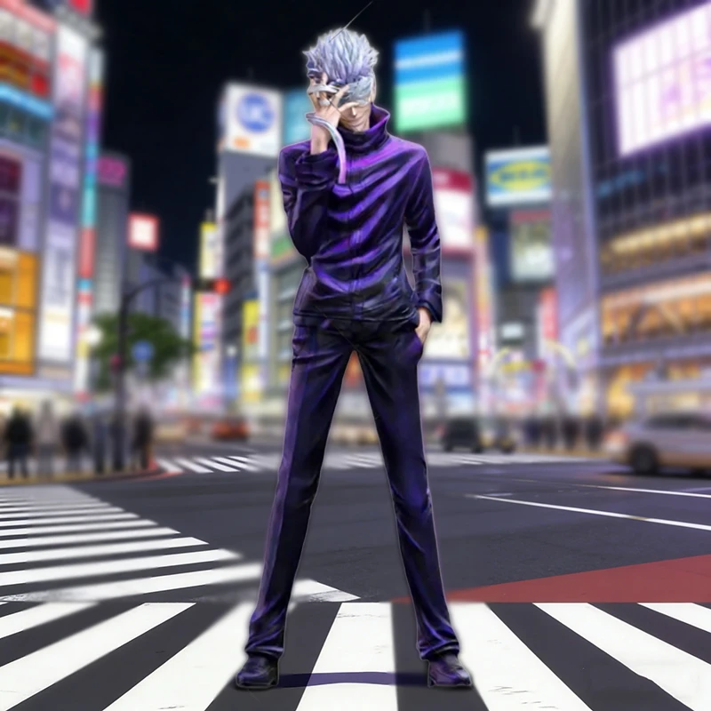 

Аниме-фигурка Годжо Сатору, статуэтка GK по мотивам Jujutsu Kaisen, настольное украшение, модель Годжо, коллекционный подарок из ПВХ