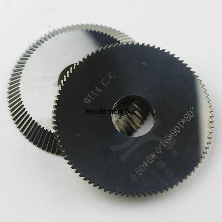 Tungsten steel dragon slaying milling cutter R114C. C tungsten steel angle cutter φ 60x6x φ 16 key machine milling