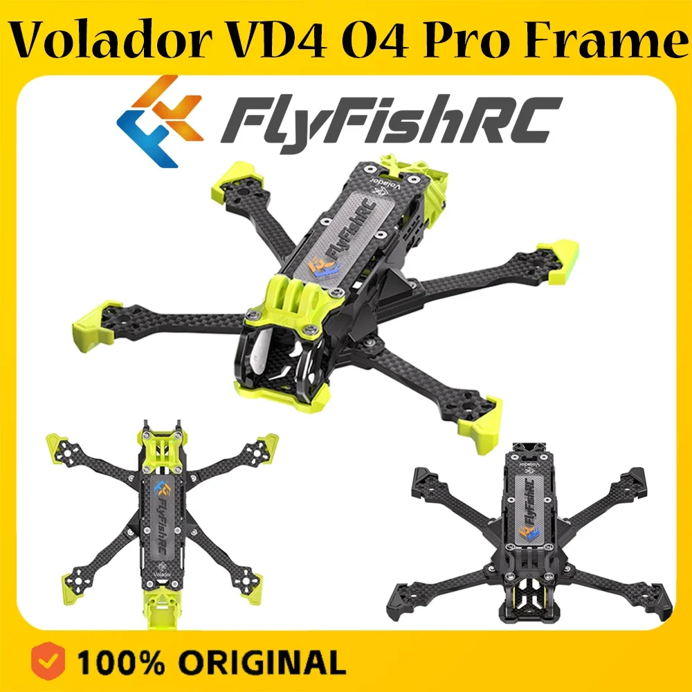 

FlyFishRC Volador VD4 O4 Pro Deadcat T700 Frame Kit 4 inch FPV Frame for O4 Air Unit Pro RC Freestyle Quadcopter Kit