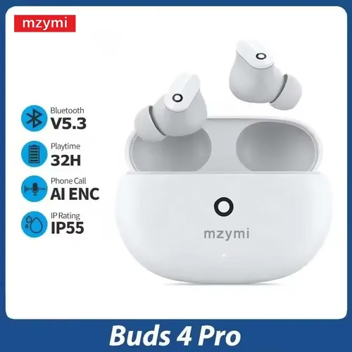 Mzymi Buds4 Pro Auriculares Inalámbricos Bluetooth