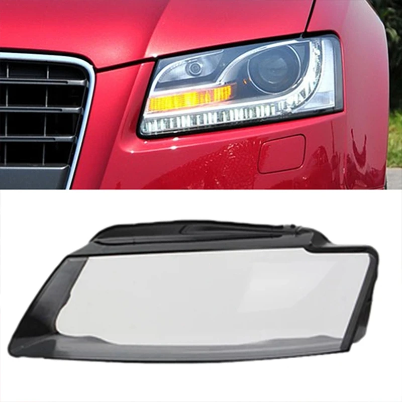 

Car Front Headlight Lens Cover Transparent Shell Lampshade For- A5 S5 RS5 2008-2012