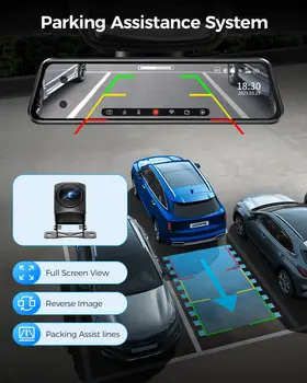 10 best sales Camera hành trình gương chiếu hậu - №10