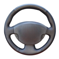 Car Steering Wheel Cover Anti-Slip Artificial Leather 100% Fit For For Renault Scenic 2 Grand Scenic Kangoo 2 Megane 2 2002-2013