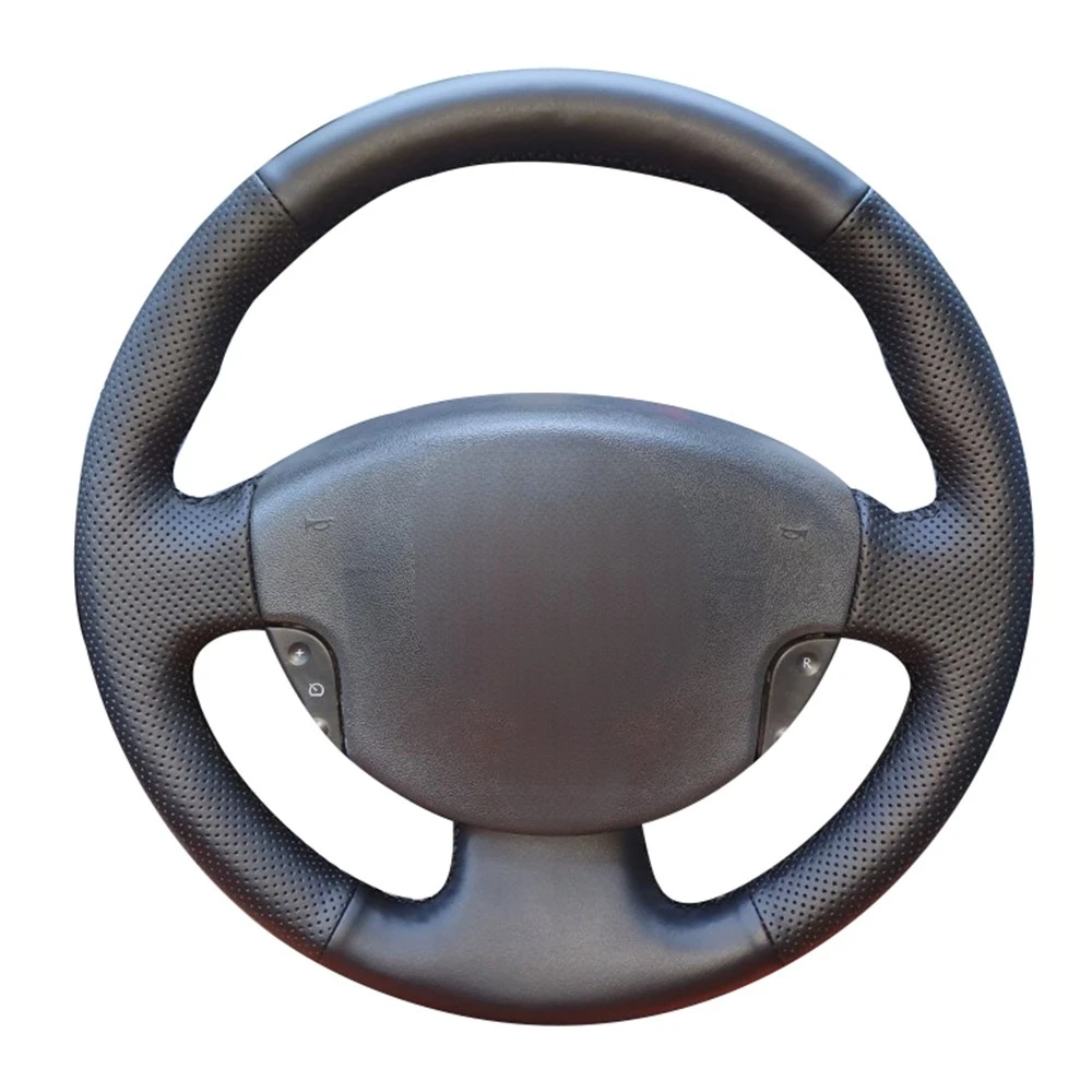 Car Steering Wheel Cover Anti-Slip Artificial Leather 100% Fit For For Renault Scenic 2 Grand Scenic Kangoo 2 Megane 2 2002-2013