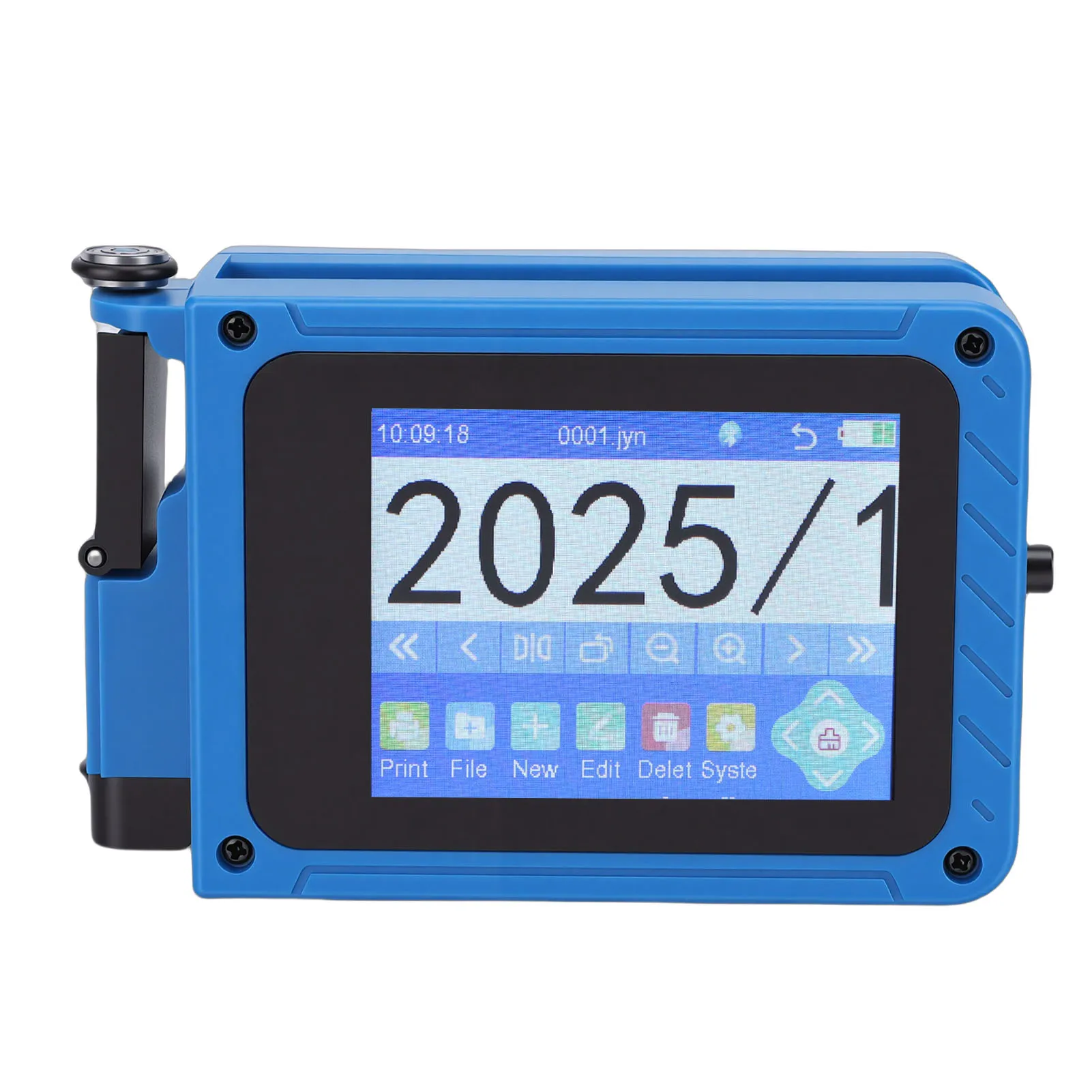 

Handheld Inkjet Printer 2-12.7mm Print Height HD Touch Screen Portable Coding Machine for QR Code Production Date Serial Number