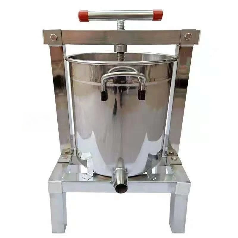 

Stainless steel honey press, oil press, household press with outer cover