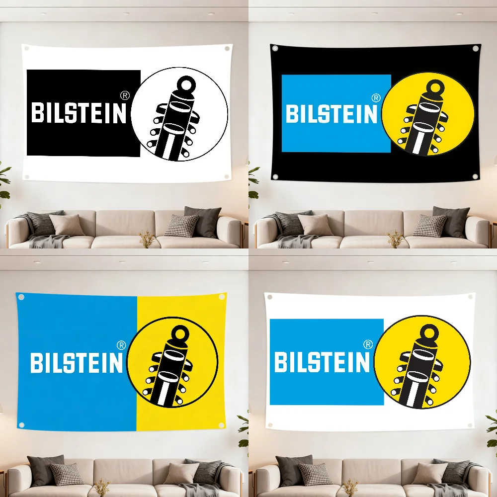 Car shock absorber B-BILSTEIN flag Decoration Outdoor Picnic Party Art Hanging Home Camping Party Banner Best sellers
