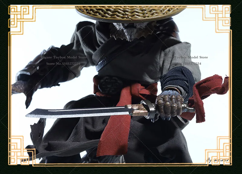 Fury Planet 1/12 Tiger Catcher Cao Yin Wolf Warrior Luo Feng Ancient Style Cosplay Mini Weapon Clothes Set For 6