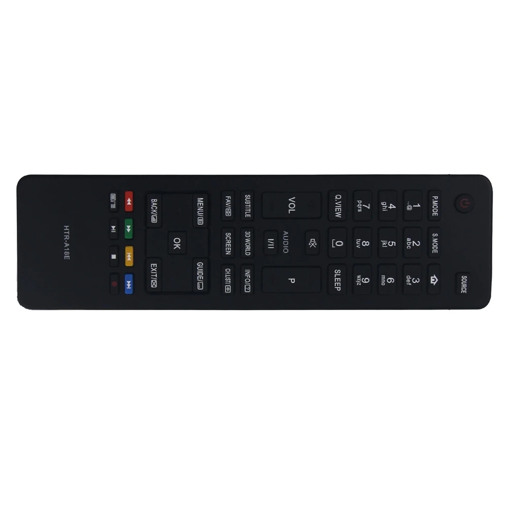 HTR-A18E Remote Control Replacement for Haier TV Television LE42K5000A LE55K5000A LE39M600SF LE46M600SF LE50M600SF