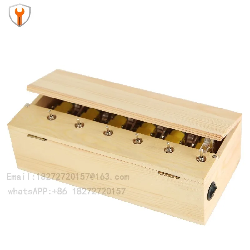 

Расточная коробка с несколькими переключателями, обновленная версия расточной коробки, коробка Useless Box, бесплатная коробка, новая странная игрушка